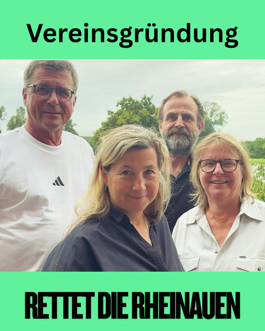 Verein Rettet die Rheinauen Vereinsvorstand